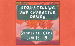 Story telling and character design 13 x 8 in 2