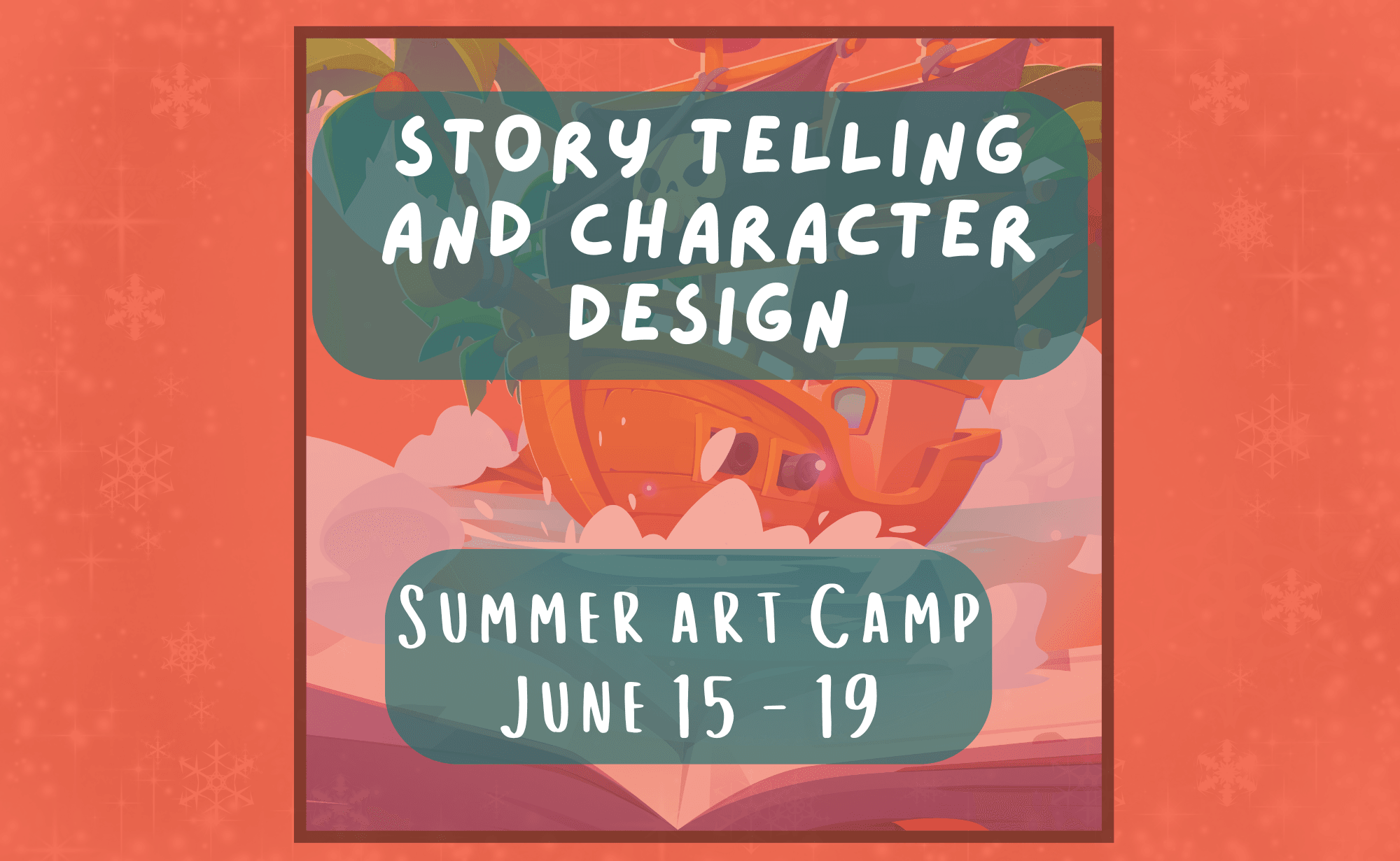 Story telling and character design 13 x 8 in 2