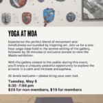 Yoga at MoA Masks 2026